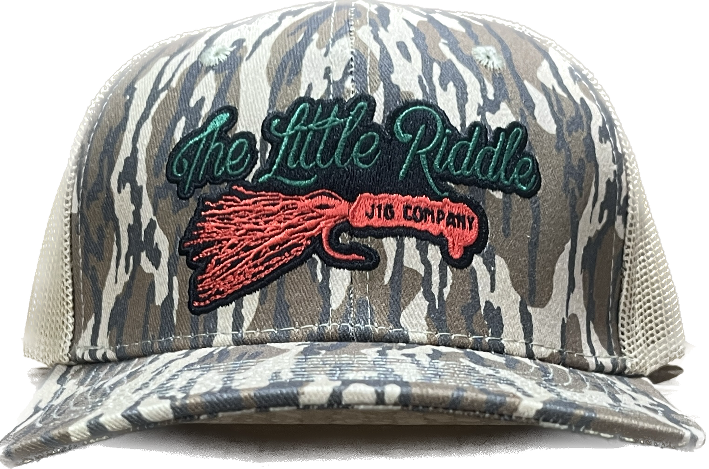 Little Riddle Jig Co.  Bottamland Camo Hat