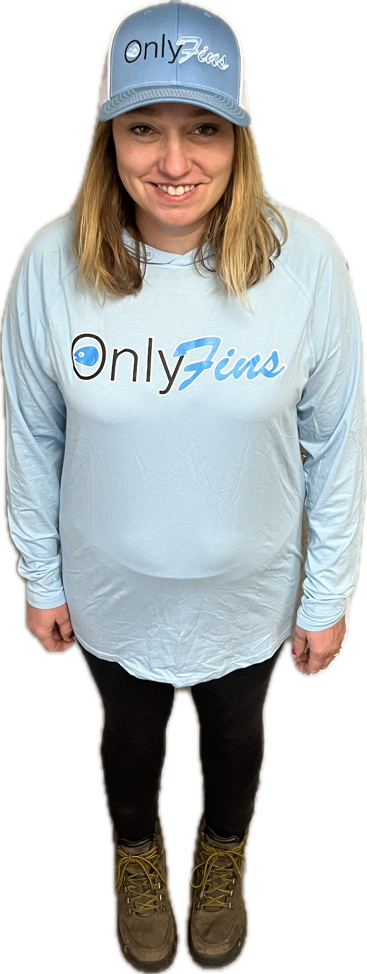 Only Fins Hooded Bamboo LS Shirt