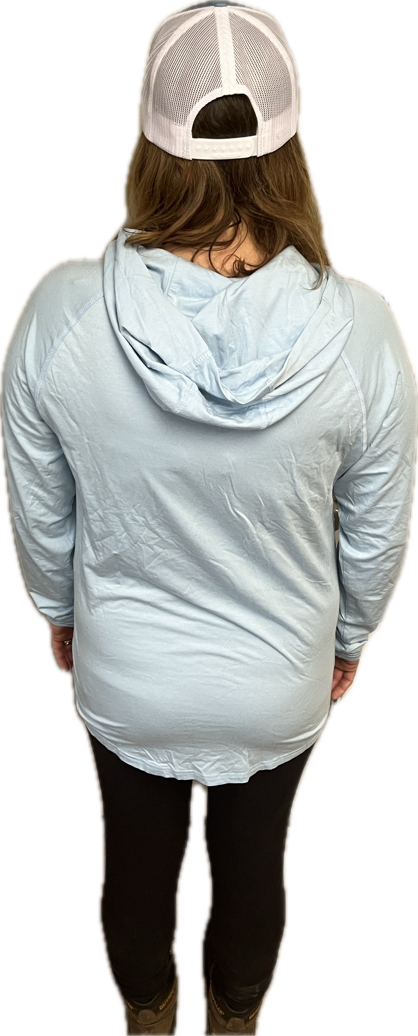 Only Fins Hooded Bamboo LS Shirt